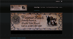 Desktop Screenshot of doubletake-ranch.net