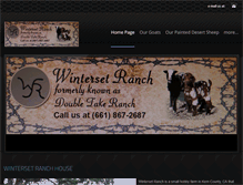 Tablet Screenshot of doubletake-ranch.net